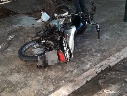 Motociclista morre após colidir contra muro de cemitério em Timon