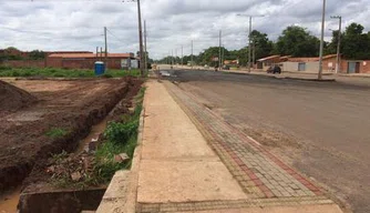 Obras da Avenida Poty Velho são retomadas.