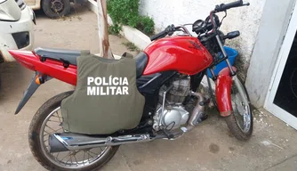 Moto recuperada em Picos