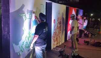 Inscrições para concurso de grafite no Encontro de Folguedos abre inscrições nesta segunda-feira (07).