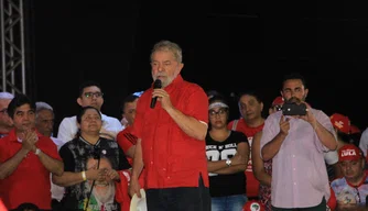 Visita do ex-presidente Lula a Teresina