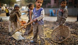 Trabalho infantil no Brasil.