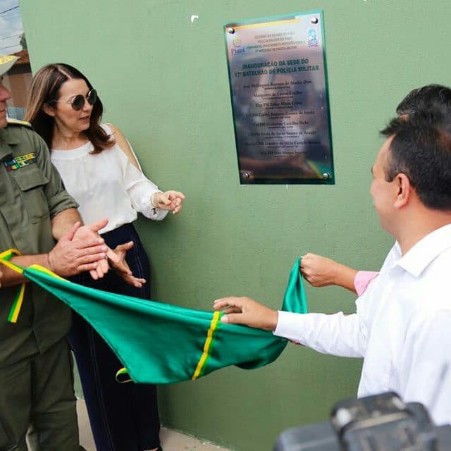 Inauguração do 17º Batalhão de Polícia Militar.