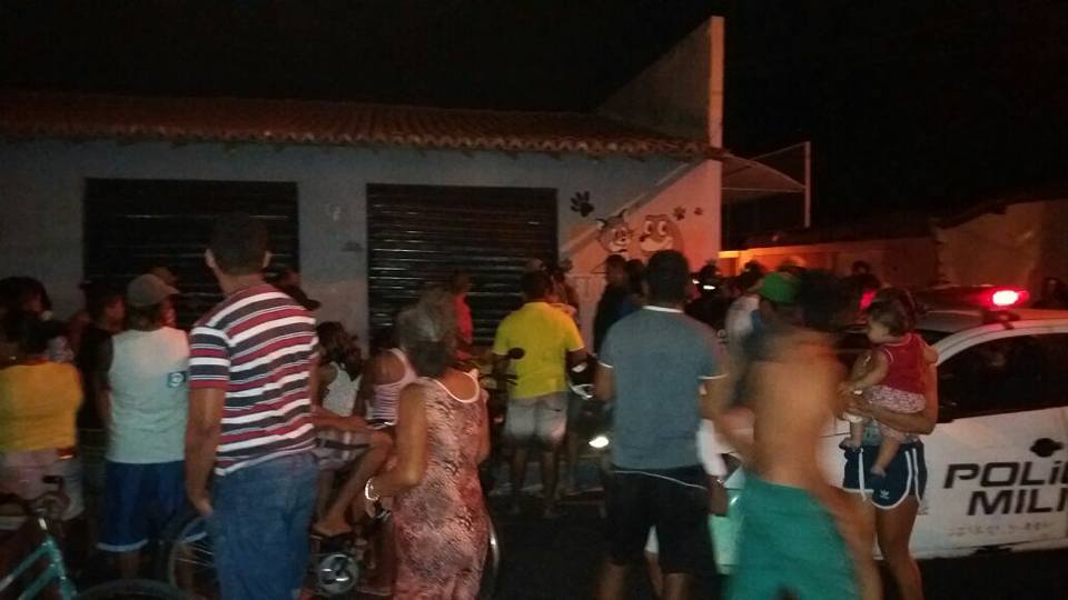 A vítima foi assassinada em sua loja na Avenida Principal do Conjunto Joaz Souza