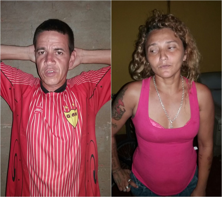 Homem e mulher são presos por tráfico de drogas em Picos.