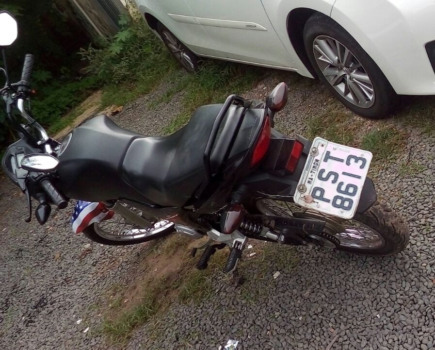 Homem é preso acusado de roubar motocicleta no Loteamento Boa Vista em Timon.