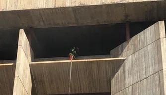 Sala do Tribunal de Justiça sofre combustão neste domingo