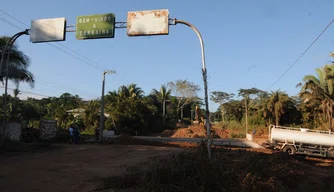 A via liga Teresina ao município de União.