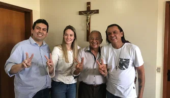 Deputado Evaldo Gomes, Vanessa Tapety, Dr. Pessoa e Frank Aguiar.