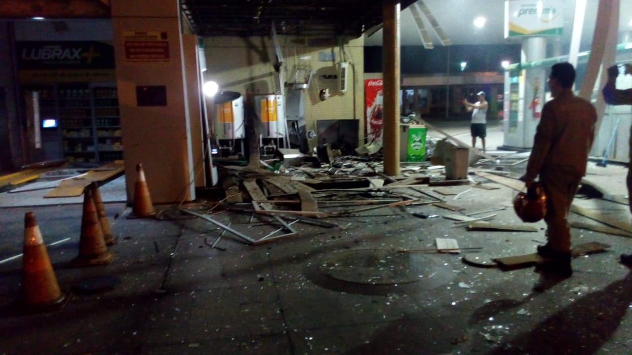 Explosão do caixa eletrônico em Floriano
