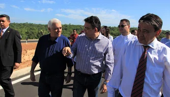 Wellington Dias realiza vistoria no Rodoanel de Teresina