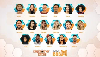 Participantes do Big Brother Brasil 2019.