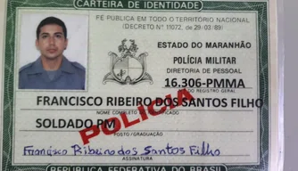 Suspeito de efetuar os disparos Francisco Ribeiro dos Santos