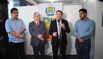 Posse do novo coordenador de Comunicação do Estado do Piauí, Allisson Bacelar.