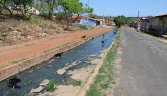 Galeria a céu aberto no bairro Porto Alegre em Teresina