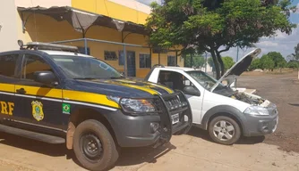 Carro modelo Fiat/Strada Working apreendido pela PRF era clonado e havia sido roubado em Aracaju