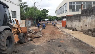 Rua Álvaro Mendes é a primeira a receber obras de acessibilidade no Centro da Cidade