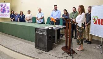 Cerimônia de recepção dos novos residentes em Medicina Veterinária do HVU.