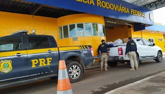 PRF apreende carga de eletrônicos contrabandeados em Floriano