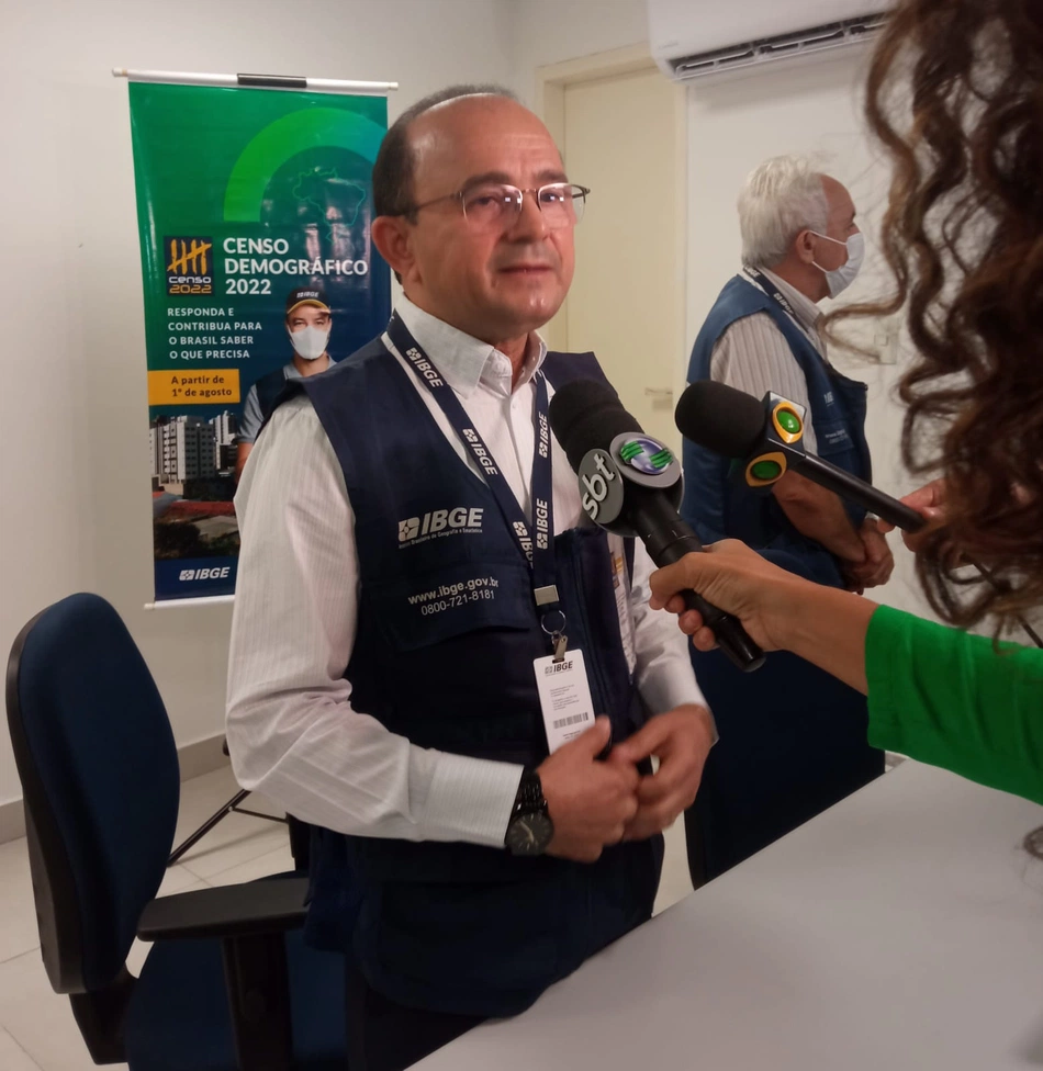 Ranieri Leite, Coordenador Operacional do Censo Demográfico no Piauí.