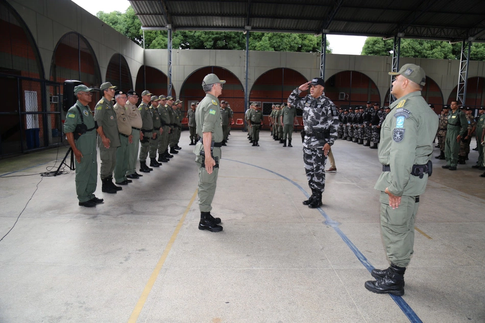 PM-PI faz passagens de comandos de unidades de policiamento