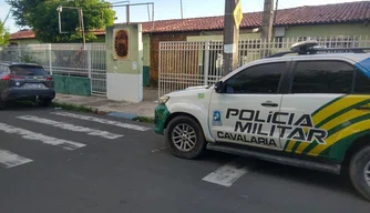 Escolas recebem reforço da Polícia Militar no Piauí.