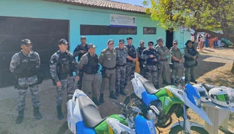 Policiamento no interior do Piauí será reforçado com novas motocicletas