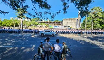 Solenidade em comemoração aos 188 anos da Polícia Militar do Piauí.