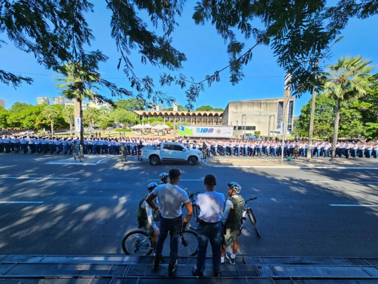 Solenidade em comemoração aos 188 anos da Polícia Militar do Piauí.