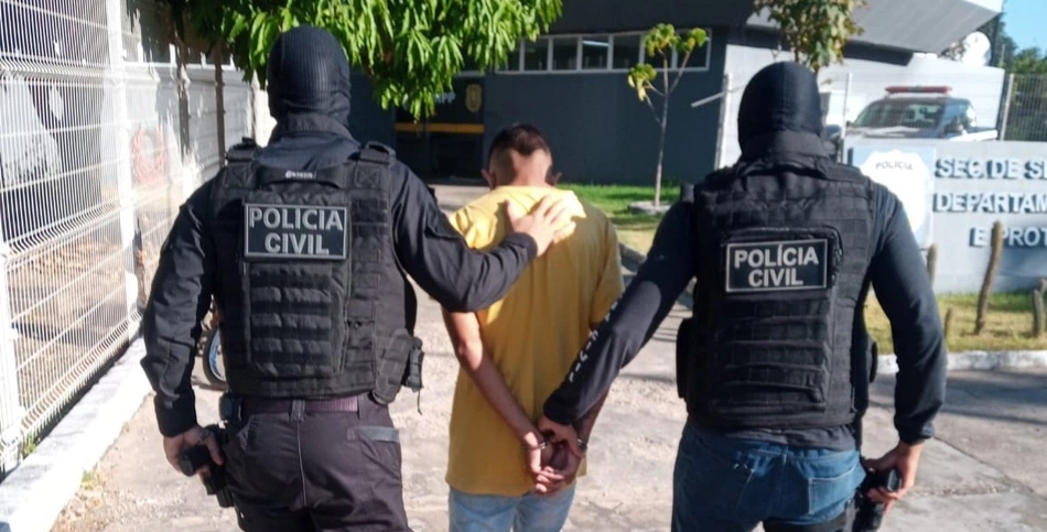 Trio é preso por homicídio no bairro Vale do Gavião.