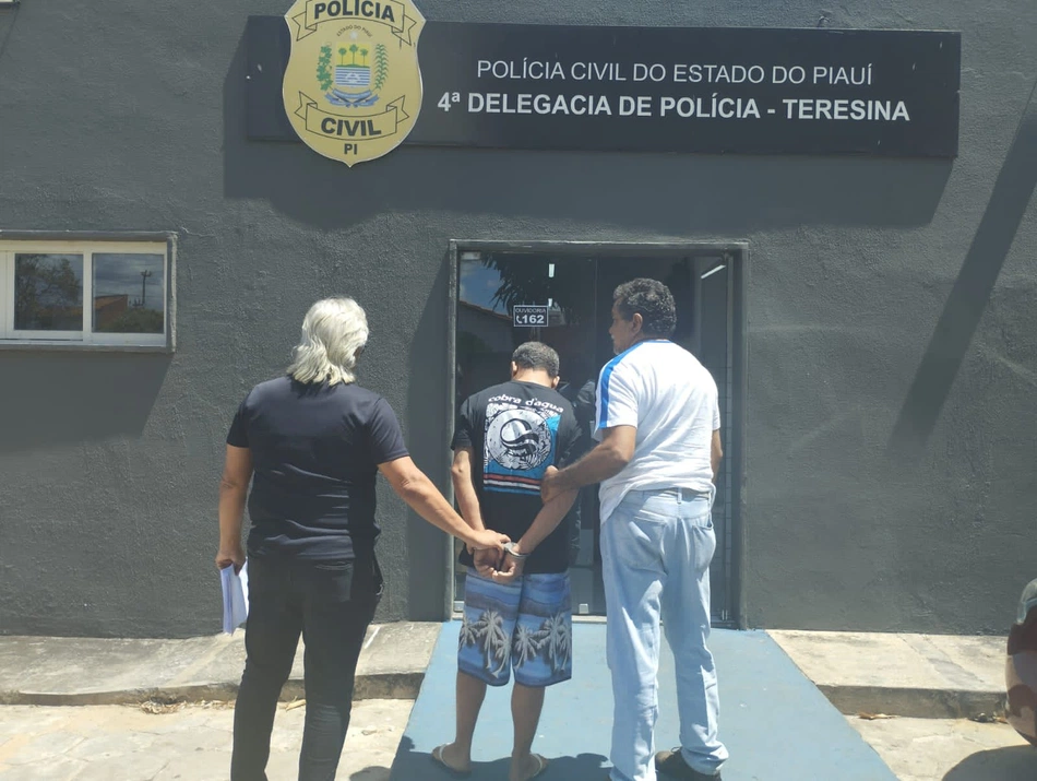 Polícia Prende suspeito de latrocínio em Teresina.