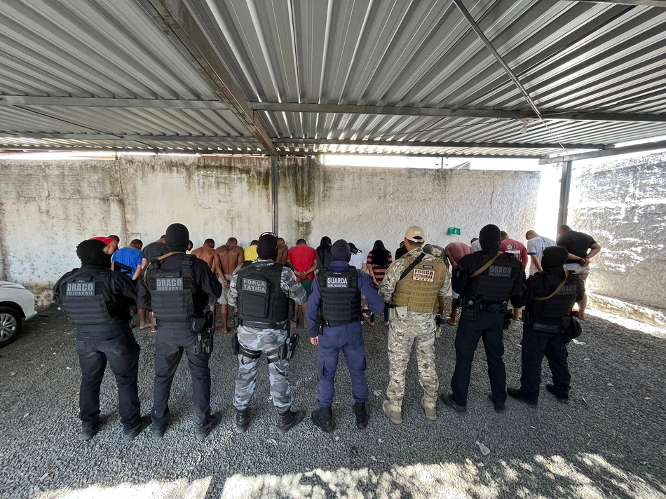 DRACO prende 22 pessoas durante Operação Laje III