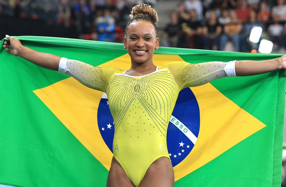 Rebeca Andrade se torna campeã pan-americana