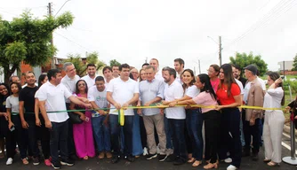 Rafael entrega  obra do Orçamento Participativo em Teresina