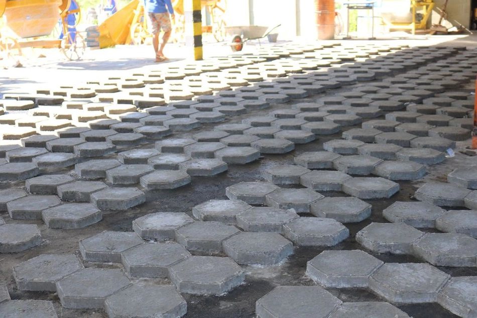 Mais de mil blocos de concretos são produzidos por dia na Major César