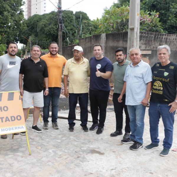 O evento também contou com a presença dos vereadores Renato Berger, Bruno Vilarinho e Markim Costa.