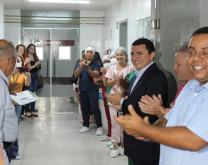 Dr. Pessoa inaugura centro cirúrgico do Hospital do Dirceu