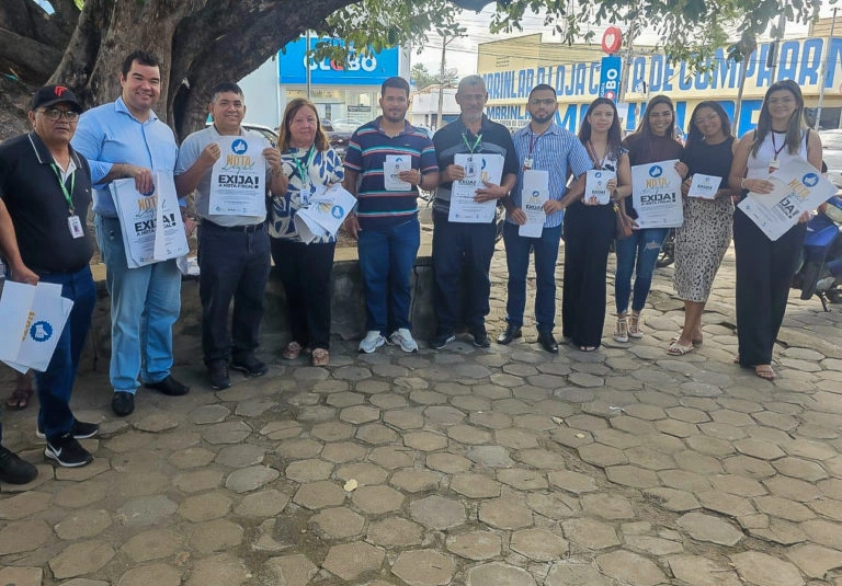 MP e Sefaz promovem conscientização sobre nota fiscal em Campo Maior