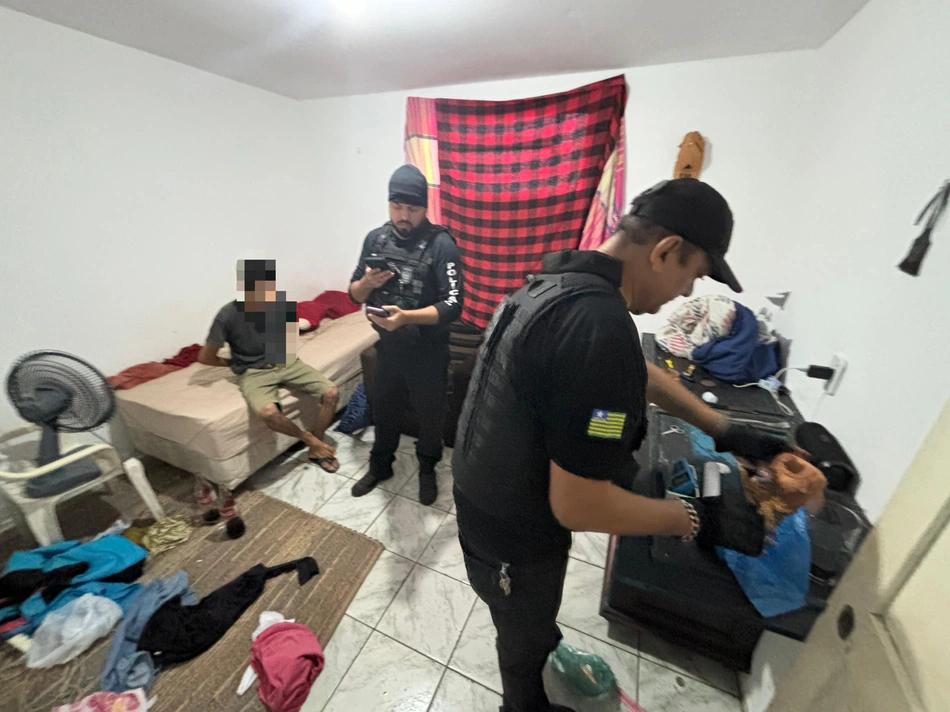 Polícia Civil cumpre 11 mandados durante operação contra o tráfico de drogas em Teresina
