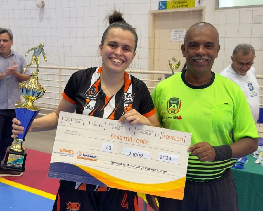 Prefeitura de Teresina realiza final da II Taça Teresina de Futsal Feminino