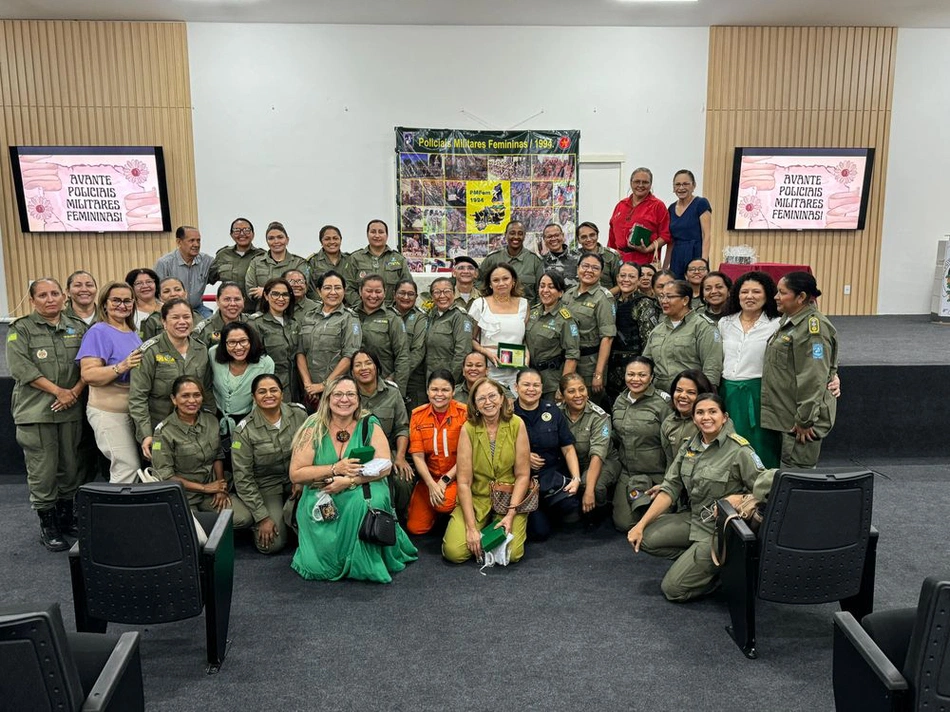  Encontro Pérolas de Memórias  celebra 30 anos de PMs femininas no Piauí