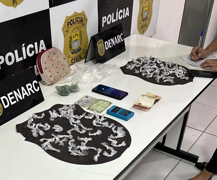 Denarc prende trio por tráfico de drogas em operação na zona Sul de Teresina