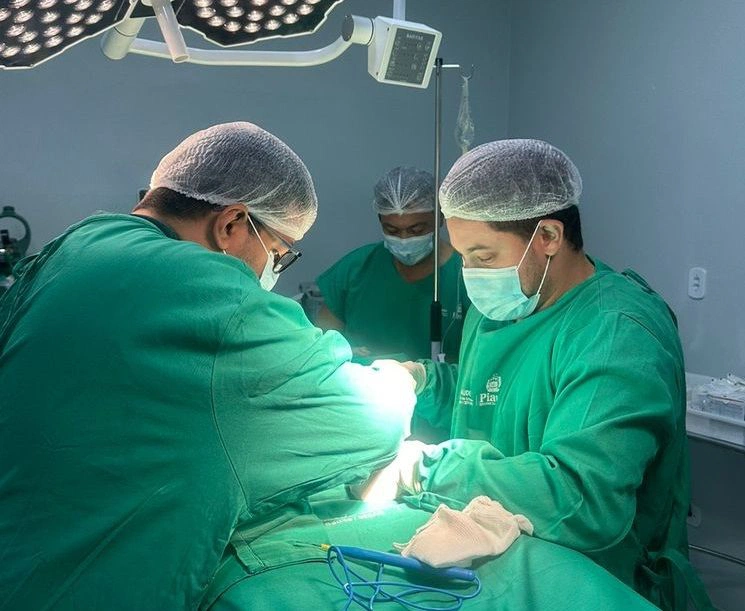 Centro cirúrgico do Hospital Estadual José de Moura Fé