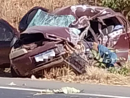 Colisão entre caminhão e carro deixa homem morto em Monte Alegre do Piauí