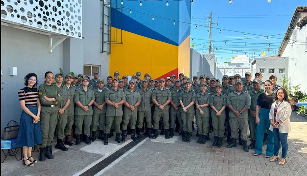Alunos do Curso da Polícia Militar conhecem programas e projetos da Investe Piauí