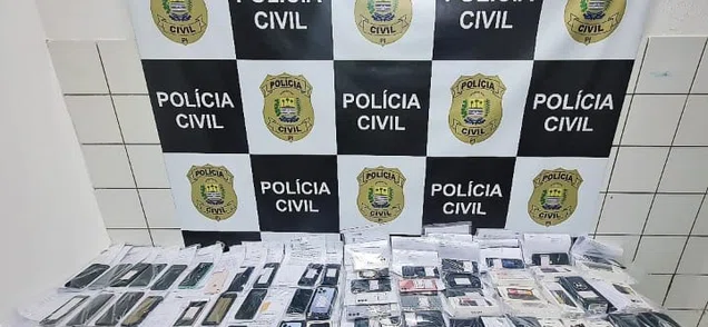 Polícia Civil do Piauí faz restituição de 80 celulares roubados na cidade de Teresina
