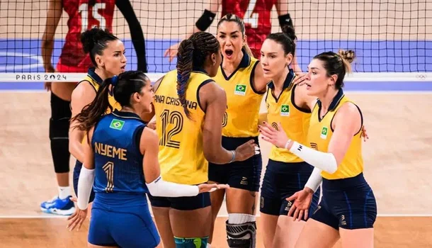 Brasil vence Japão no vôlei feminino e avança nas quartas de final das Olímpiadas