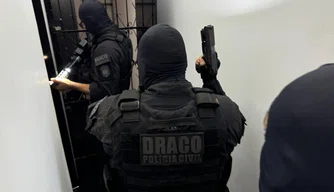 A operação foi realizada simultaneamente em Teresina, Timon e São Paulo