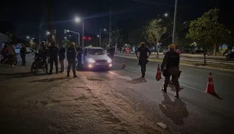 Polícia conduz sete pessoas por embriaguez ao volante em Teresina