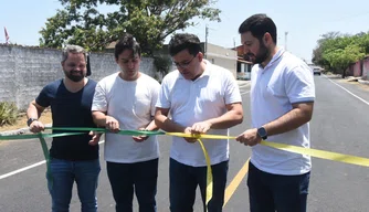 Governador inaugura obras em Parnaíba e destaca cerca de R$ 25 milhões de investimento